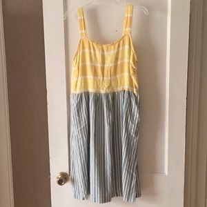 Ace & Jig Anchor dress in Sundial